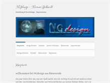 Tablet Screenshot of ngdesign.eu